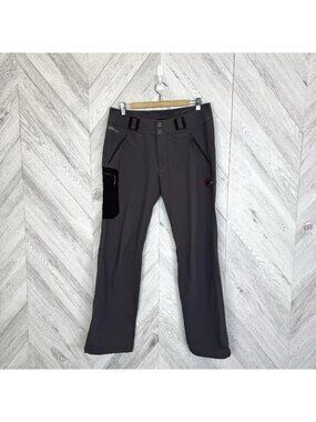 Mammut Softech Trekkers Pants Softshell Mens Size US 36x31 Gray Outdoor Hiking